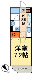 Ｇ－ハイム柳橋の物件間取画像